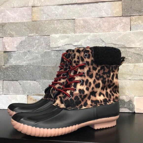 Report Ulrich Faux Shearling Trimmed Duck Boot - Picture 2 of 4